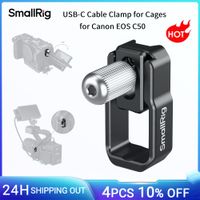 abrazadera de cable usb-c smallrig para kit de jaula canon c50 5656 5657 5658 5809 liberacion rapida garantiza una transmision de senal estable -5660