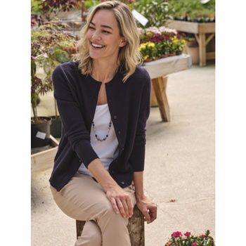 Woolovers Chaqueta de punto WL168 para mujer