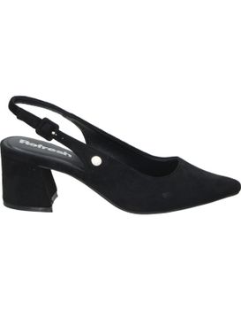 Zapato De Salón Con Tacón Refresh 175087 Negro Para Mujer 37