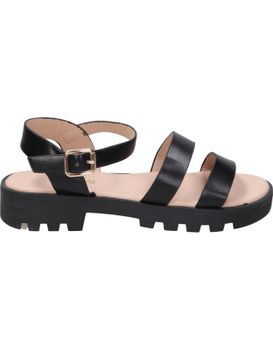 Sandalias Cómodo De Niña Jupifly 7001 Color Negro 32
