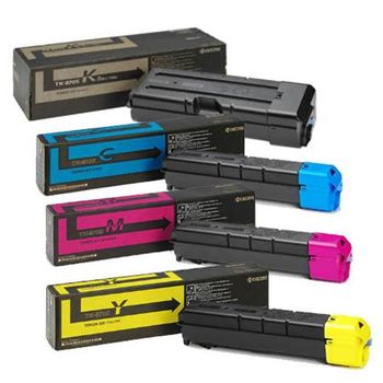Original Multipack Kyocera TASKalfa 6551ci Printer Toner Cartridges (4 Pack) -1T02K90NL0