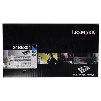 Lexmark 24B5804 toner cian (original)