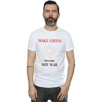 The Big Bang Theory Camiseta Make Coitus Not War para hombre