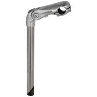 ergotec potencia de cana kobra vario 25422290mm angulo ajustable aluminioacero inoxidable plata