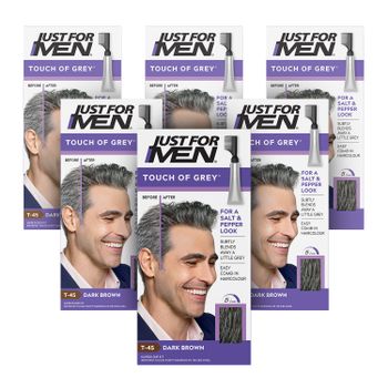 Just for Men TOG - Dark Brown Grey 6 Pack