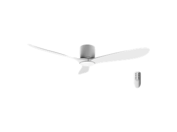 Ventilador de techo - Cecotec EnergySilence Aero 5400, Motor DC, 52 pulgadas, Mando a distancia, 6 velocidades, Blanco