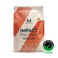 impact whey protein - 435g - 15raciones - white chocolate swirl milkshake