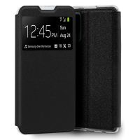cool funda flip cover liso negro para realme 8  8 pro