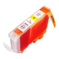 compatible yellow canon bci-3ey ink cartridge replaces canon 4482a002
