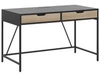 escritorio  120 cm 60 cm con cajones negro