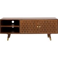 comoda baja de madera 140 x 35cm