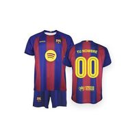 equipacion infantil personalizada fc barcelona replica oficial 2526