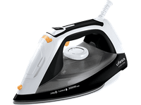 plancha de vapor - ufesa pv3650 merida 3000 w 400 ml 240 gmin suela ceramica negro