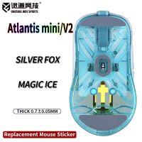 patines de raton inusualeswaysports pies atlantis mini og v2 4k campeon deslizadores borde curvo magic ice silver fox version