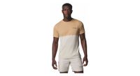 camiseta tecnica columbia graphic cirque river pro beige para hombre