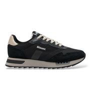 blauer para hombre f6ryder01 zapatillas de piel ryder 01 negro 44 plano cordones