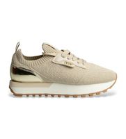 liu jo para mujer ba6067tx525s1856 zapatillas evelyn 916 beige 36 plano cordones casual