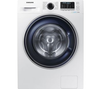 Samsung ecobubble WW80J5555FW 8 kg 1400 Spin Washing Machine - White, White