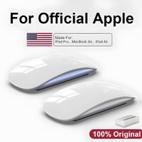 original oficial para apple magic raton inalambrico bluetooth 50 para macbook pro air mini portatil tableta pc ipad raton multitactil