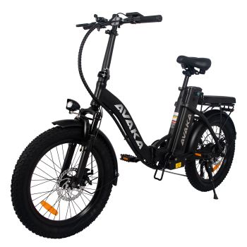 [EU Direct] AVAKA BZ20 PLUS 18.2Ah 48V 500W Velocidad máxima recomendada 25KM/H Bicicleta eléctrica Velocidad máxima 32K