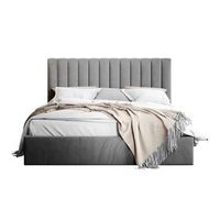 cama comfidream 179 doble gris tapiz somieres 191x212x105cm