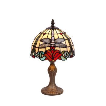Sobremesa Menor Tiffany Con Libélulas D. 20cm Serie Compact