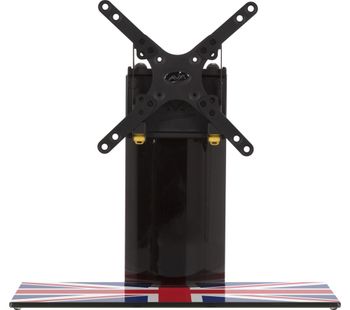AVF B200UK 450 mm TV Stand with Bracket - Union Jack