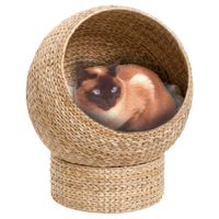 karlie banana-leaf sleeping den - h 61cm x diameter 53cm