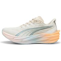 puma zapatillas de running deviate nitro beige para mujer