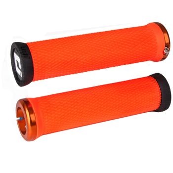 ODI Elite Motion MTB Lock On Grips - 130mm - Orange