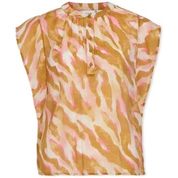 Vila Blusa Top Lyria Soa - Wood Thrush para mujer