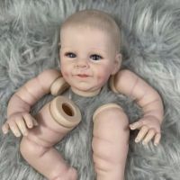 kit de muneco realista pintado de 21 pulgadas shaya con ojos azules y pestanas piel 3d venas visibles piezas de molde de muneca con cuerpo de tela