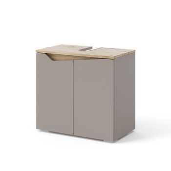 Mueble Bajo Lavabo Marelle 60 X 57.5 Cm Con 2 Puertas Vicco