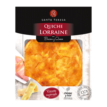 Quiche Lorraine Bacon y Queso Santa Teresa 200 g