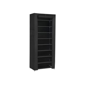 Organizador de Tela para Zapatos Resistente, Negro