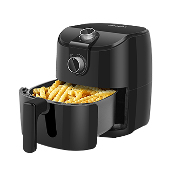 Aigostar Hayden Alpha  - Aigostar Air Fryer - Freidora de aire 1500W, Freidora sin aceite con capacidad de 4L, con circulación de aire rápido, temporizador de 30 minutos, temperatura ajustable .Libre BPA
