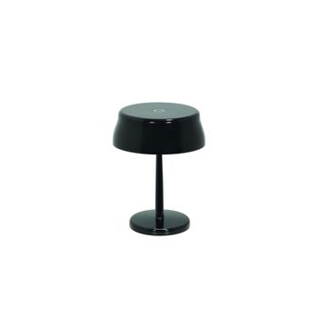 Lámpara mini wi-fi negra led 3,2w 17 cm recargable