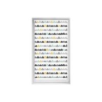 estor estampado easyfix - estor sin herramientas tamano 85x150 - estor sin taladro color semiluna  blindecor