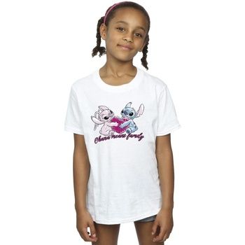 Disney Camiseta Ohana para niña
