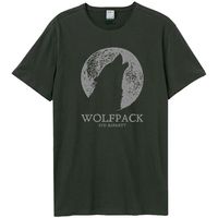 amplified clothing camiseta manga larga wolfpack para mujer