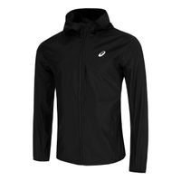 asics core chaqueta para correr hombres-negro