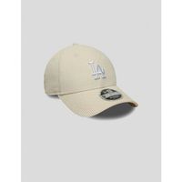 new-era gorra gorra la dodgers cord mlb 9forty beige para mujer