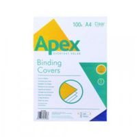 value pvc covers clear 140mic a4 pk100
