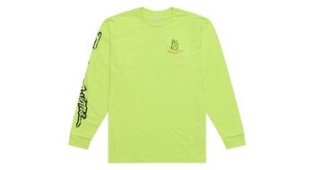 Camiseta de manga larga amarilla peace out de troy lee designs