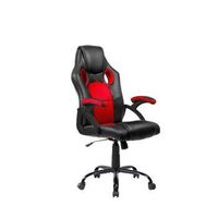 silla gaming oficina silla ordenador ergonomica con reposabrazos rojo dormidan