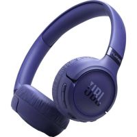 auriculares jbl tune 680nc inalambricos bluetooth con cancelacion de ruido adaptativa microfono y plegables color azul