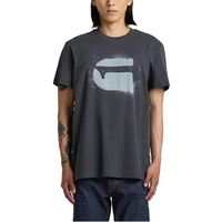 g-star raw camiseta spray g logo r t para hombre