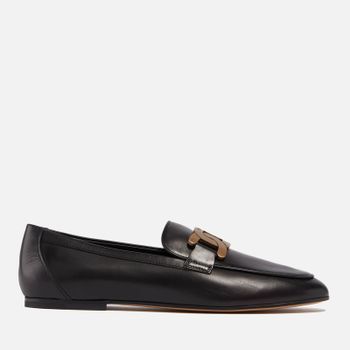 Tod's Women's Chain Leather Loafers - UK 4