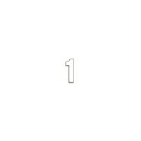set 3 piezas numeros grandes adhesivos 1 blanco