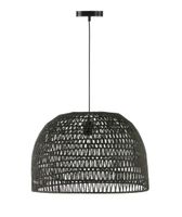 lampara de techo arc cuerda negra o53 cm e27